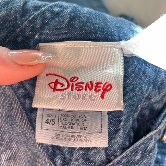 The Disney Store RARE Authentic Vintage Children’s Overalls - Picture 3 of 3